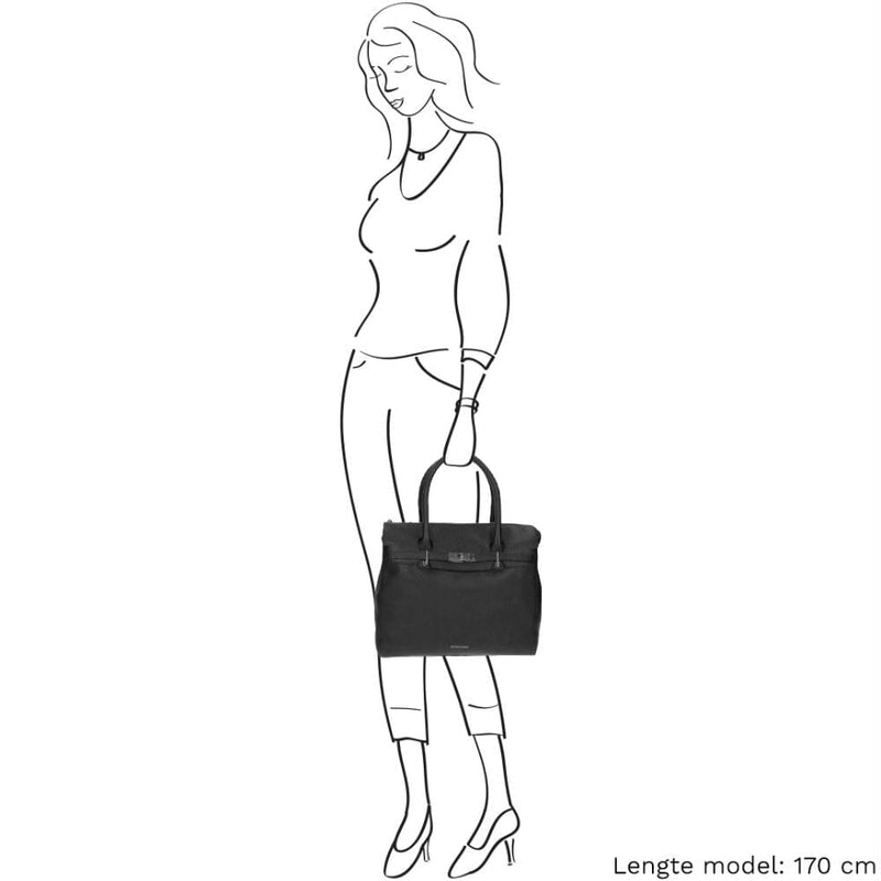 Gigi Fratelli Handbag ROM0037 Black