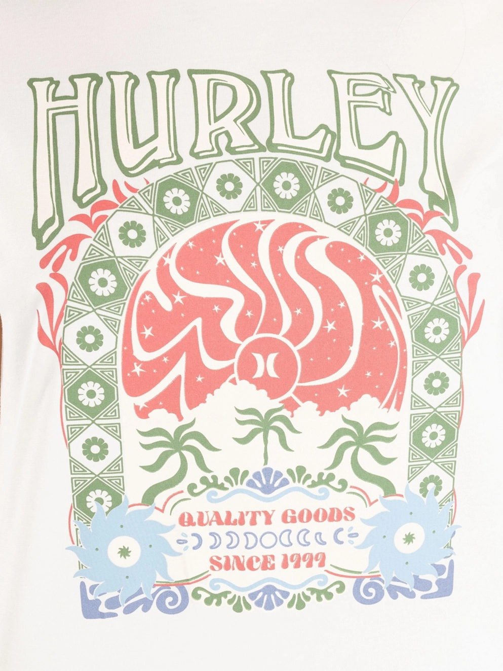 Hurley Organic Mikonos T-Shirt coconut milk