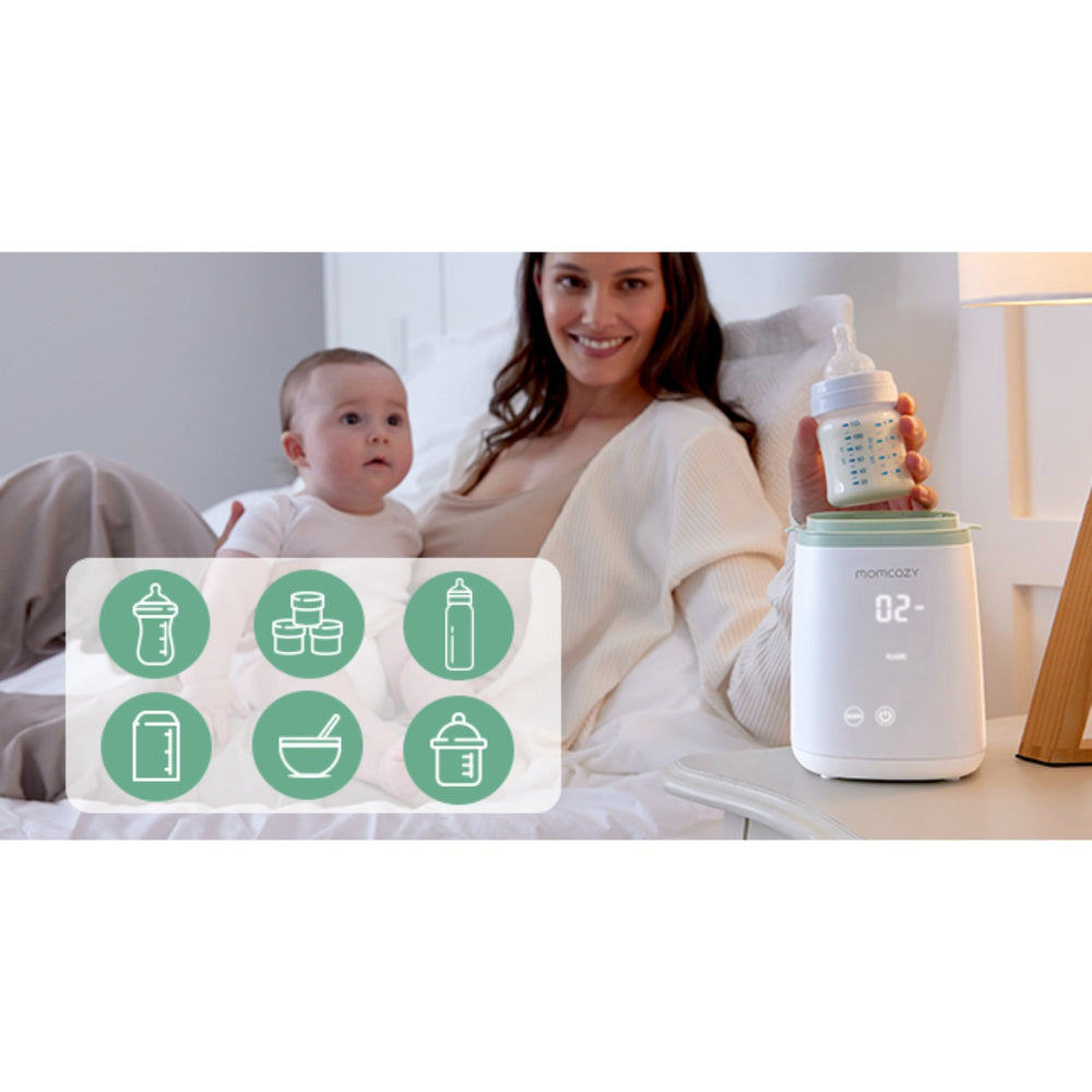 Køb Momcozy MW01 6-in-1 Fast Baby Flaskevarmer