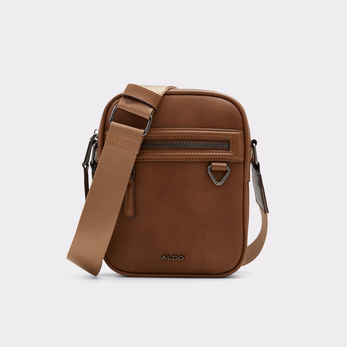 Iike Brown Synthetic Smooth Men Bags & Wallets