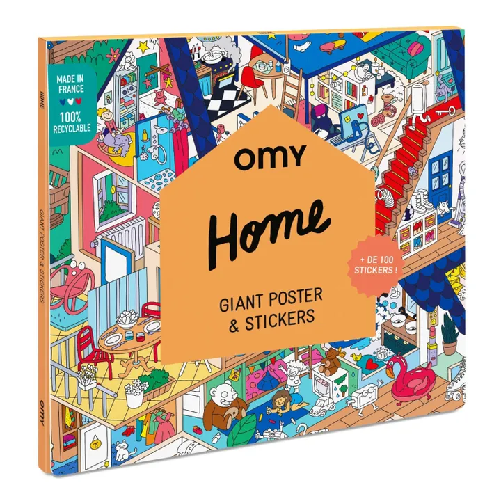 Omy Poster & stickers - Home