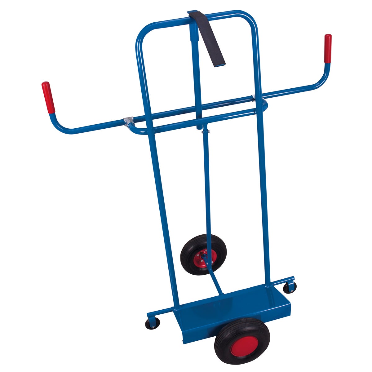 VARIOfit paneelwagen voor lengtetransport met variabele paneelborging en massief rubberen banden