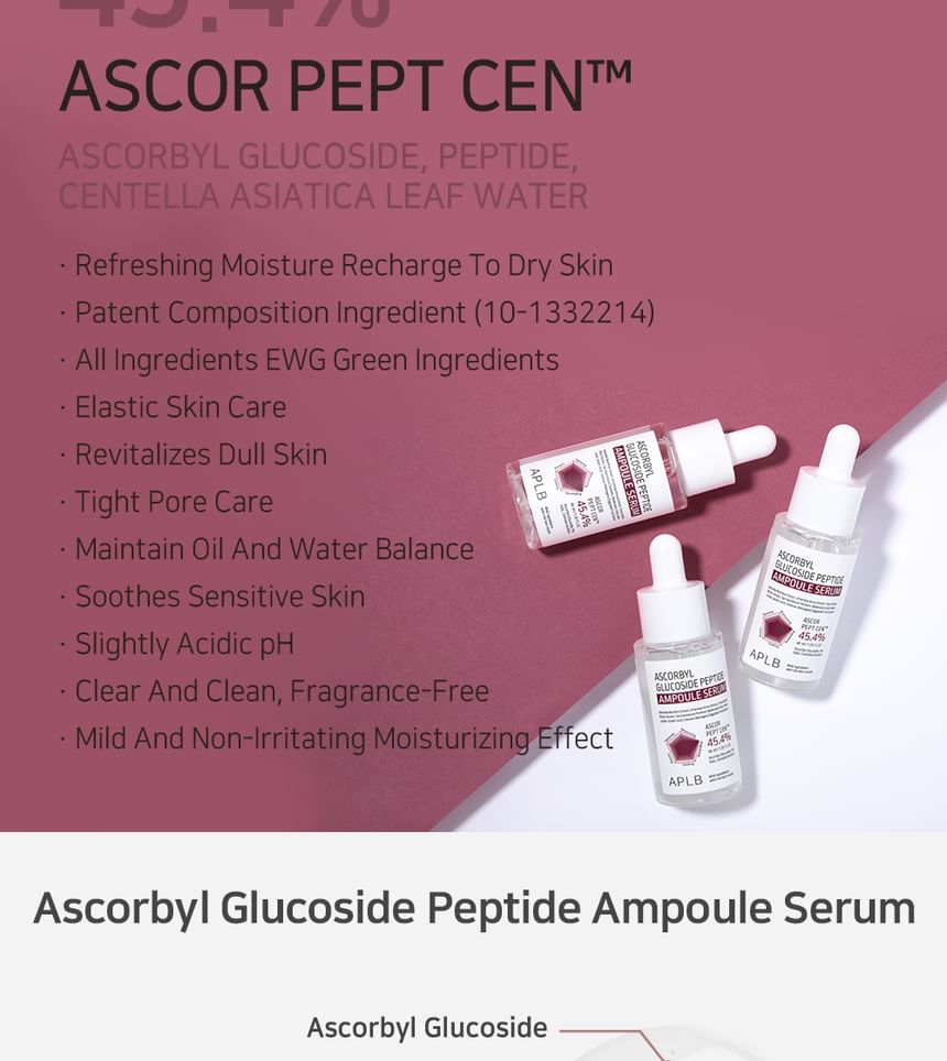 APLB - Ascorbyl Glucoside Peptide Ampoule Serum