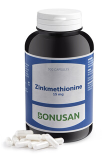 Bonusan Zinkmethionine 15mg Capsules 300CP