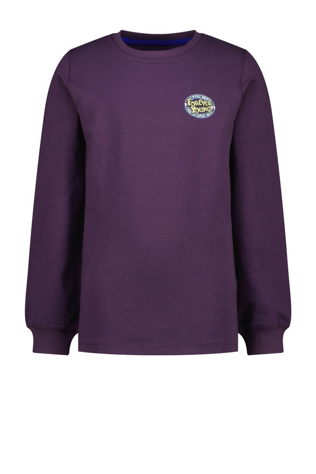 Vingino pyjama Woes met printopdruk paars