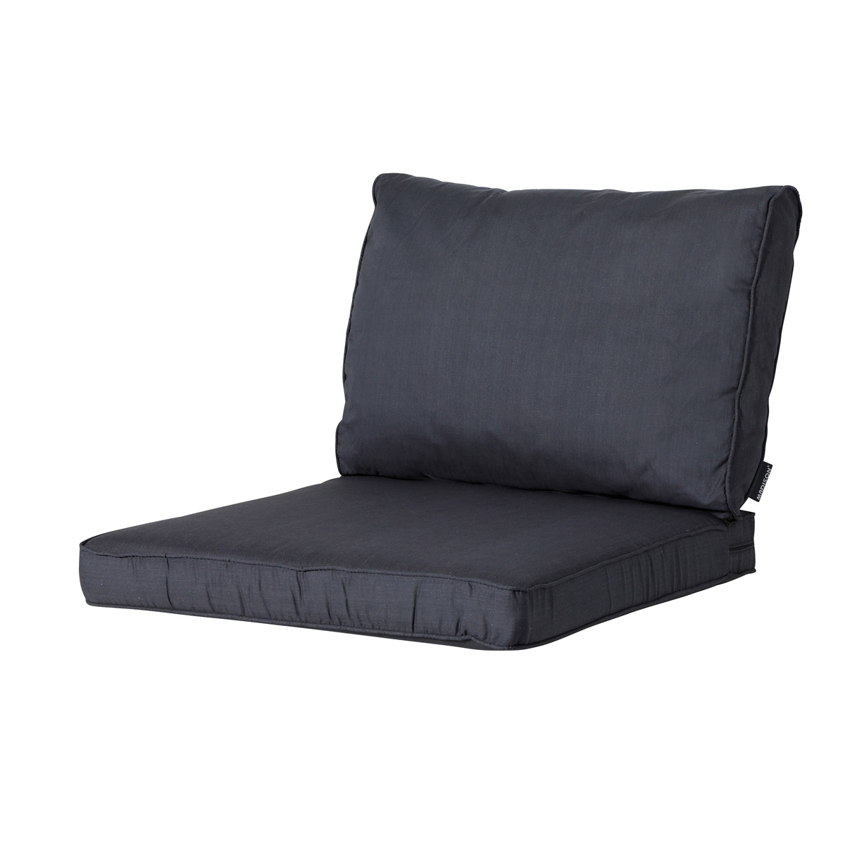 Madison Basic black Zitkussen - Set van 2