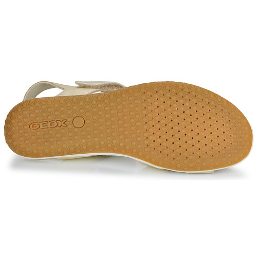 Geox - D SANDAL VEGA - Beige / Doré