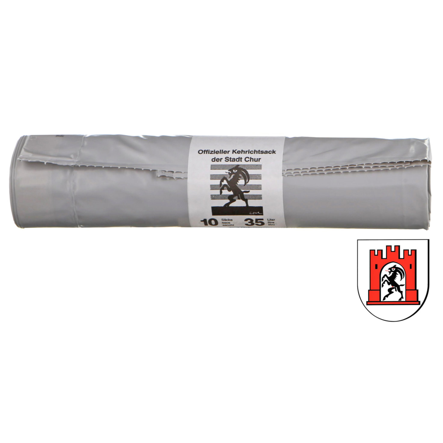 Gebührenkehrichtsack Chur 35L 10 Stück