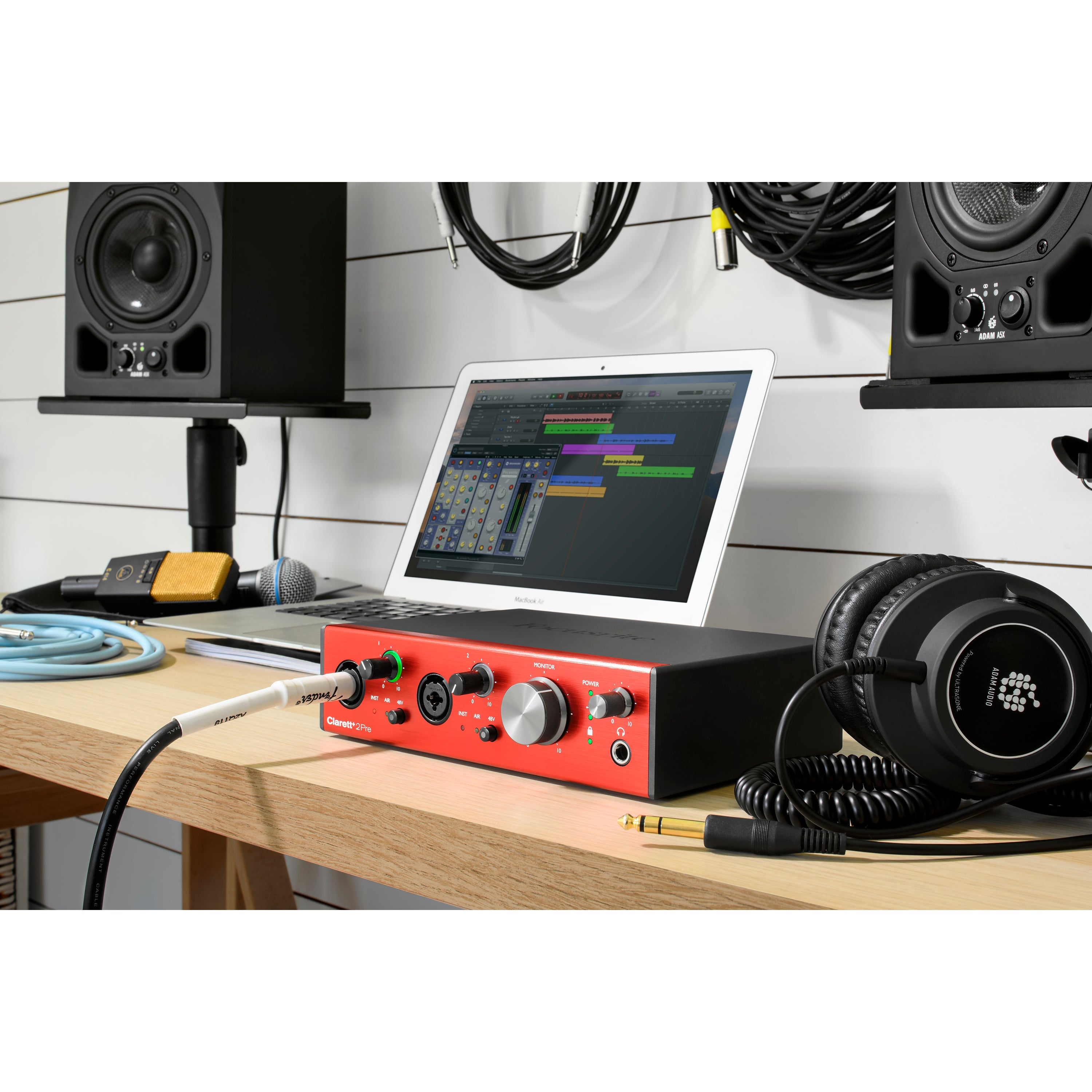 Focusrite Clarett+ 2Pre USB-C audio interface