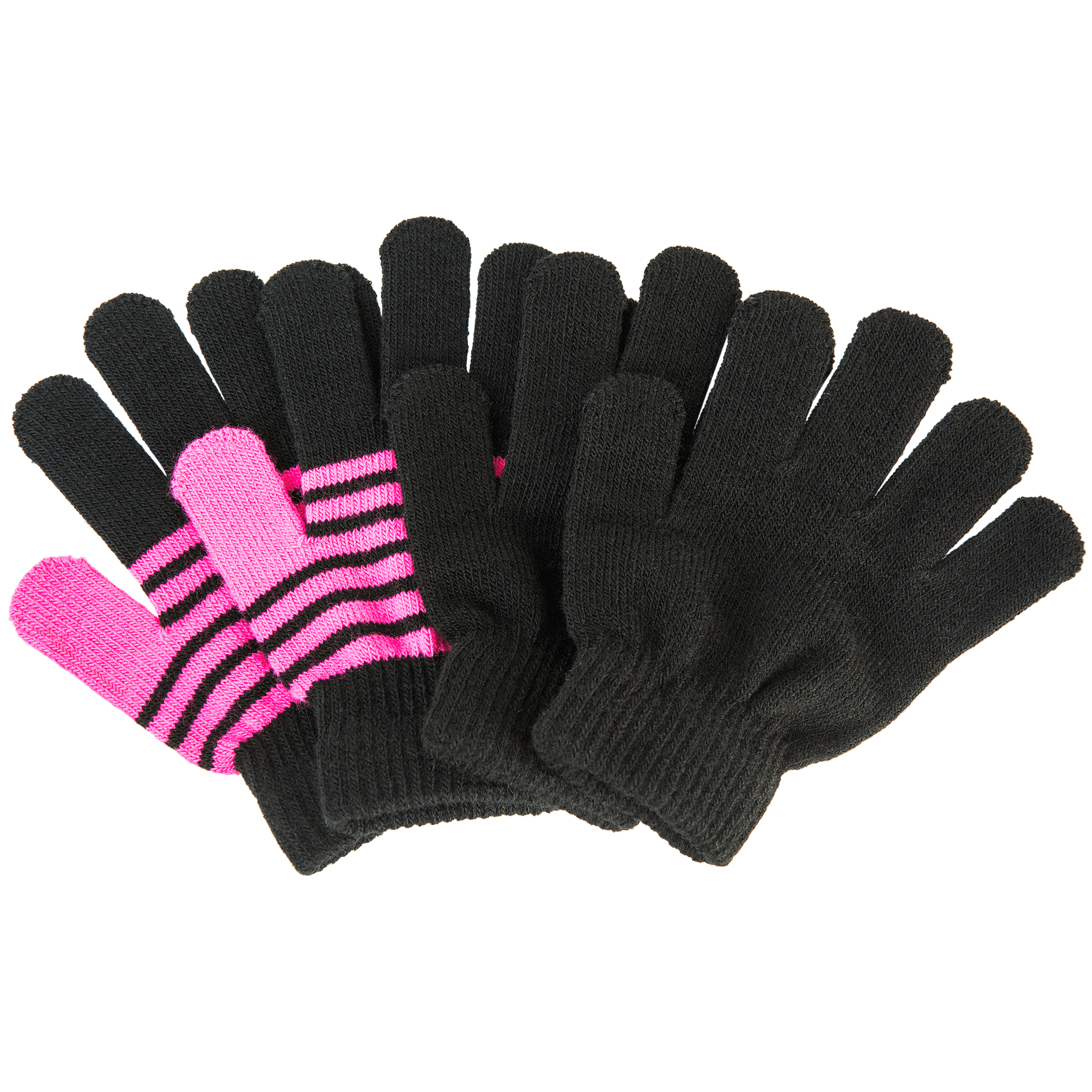 Graffiti Cassier Knitted 2-Pack Gloves - Hansker og votter