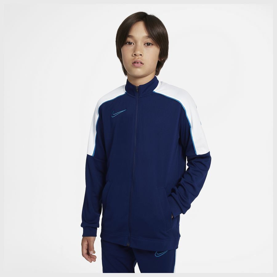 Nike Veste d'Entraînement Dri-FIT Academy - Bleu/Blanc/Bleu Foncé Enfant