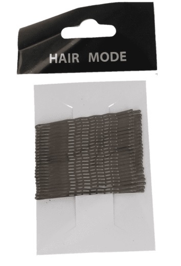 Hair Mode Schuifspeldjes Bruin 24 Stuks
