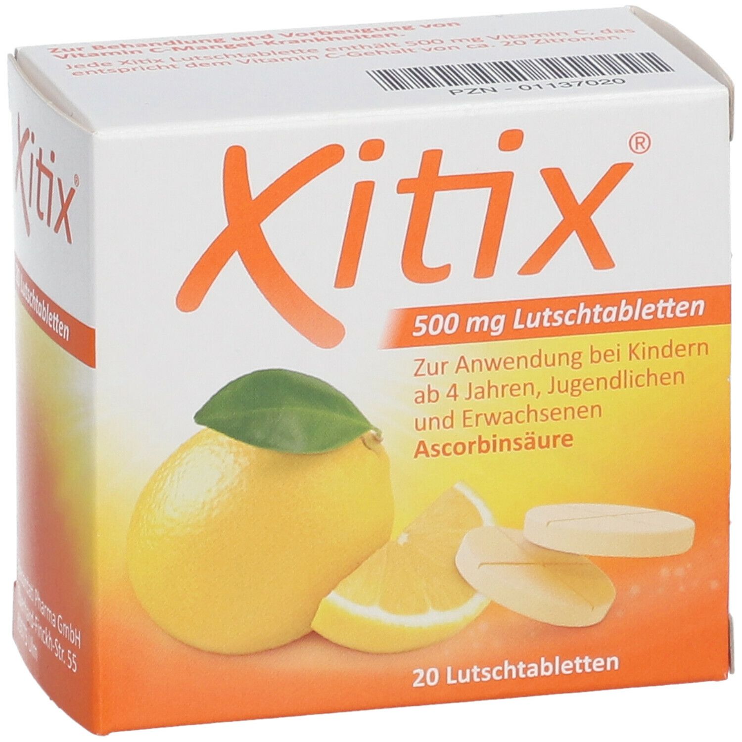 Xitix® 500 mg Lutschtabletten