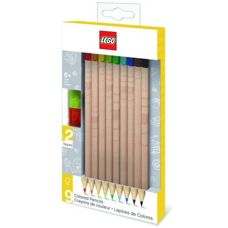 Bullyland 51515 -LEGO® Buntstifte, 9 Stück