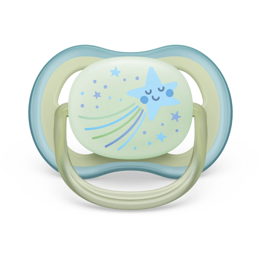 Philips Avent Nachtschnuller ultra air SCF37618 0-6 Monate 4 Stück grün