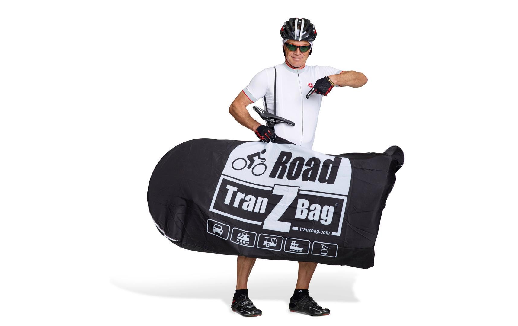 Velotransporttasche Road<br>Transporttasche, Schwarz/Weiss