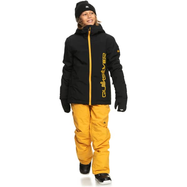 Veste de ski QUIKSILVER MORTON YOUTH JK TRUE BLACK