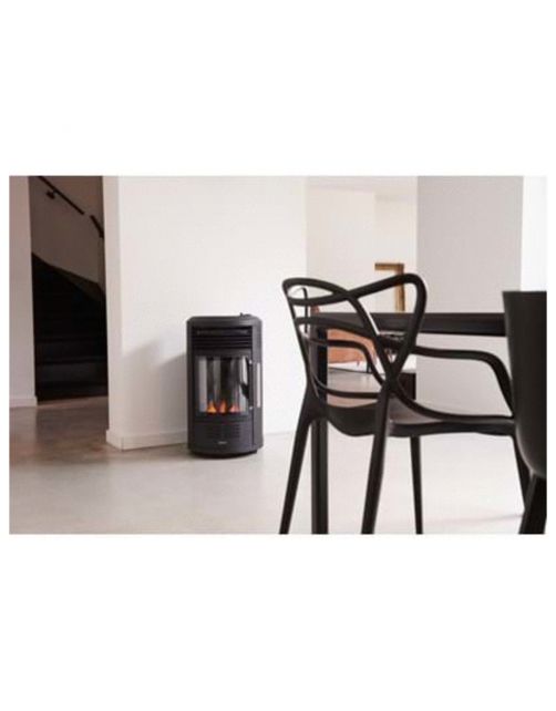 Qlima Gaskachel Gh8034 - Verwarming - 44x42x72 cm 15 kg Zwart 3.4 kWatt