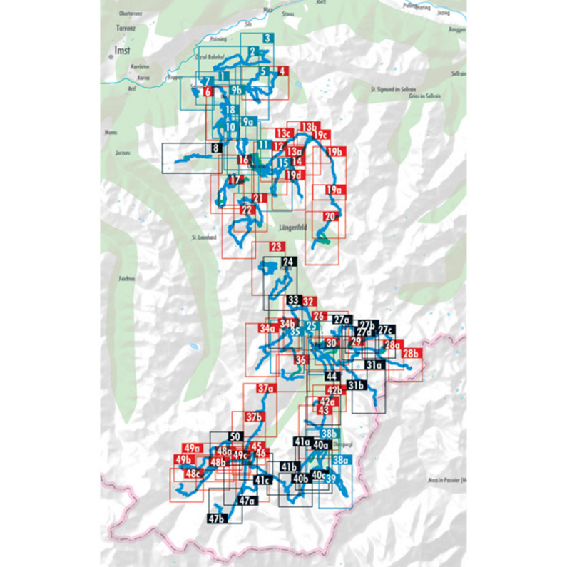 Esterbauer Hikeline Ötztal Wanderatlas