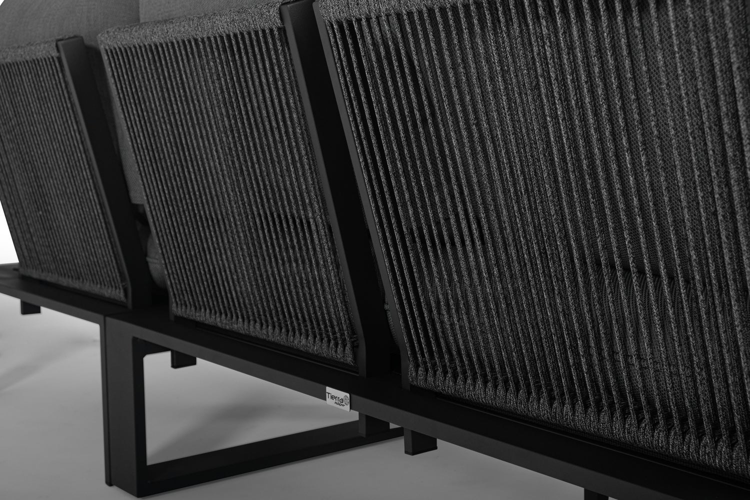 Tierra Outdoor 5-zits loungeset Dawson naturel / antraciet