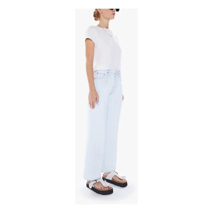 Mother Jean The Pleated Double Dip Puddle | Blue Slushie