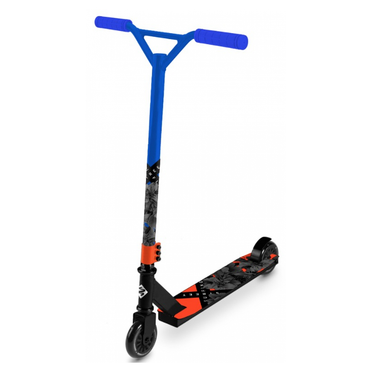 Trottinette trickster jungle blue