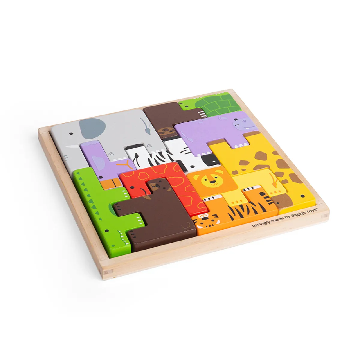 Bigjigs Toys Puzzle blocs animaux Bigjigs