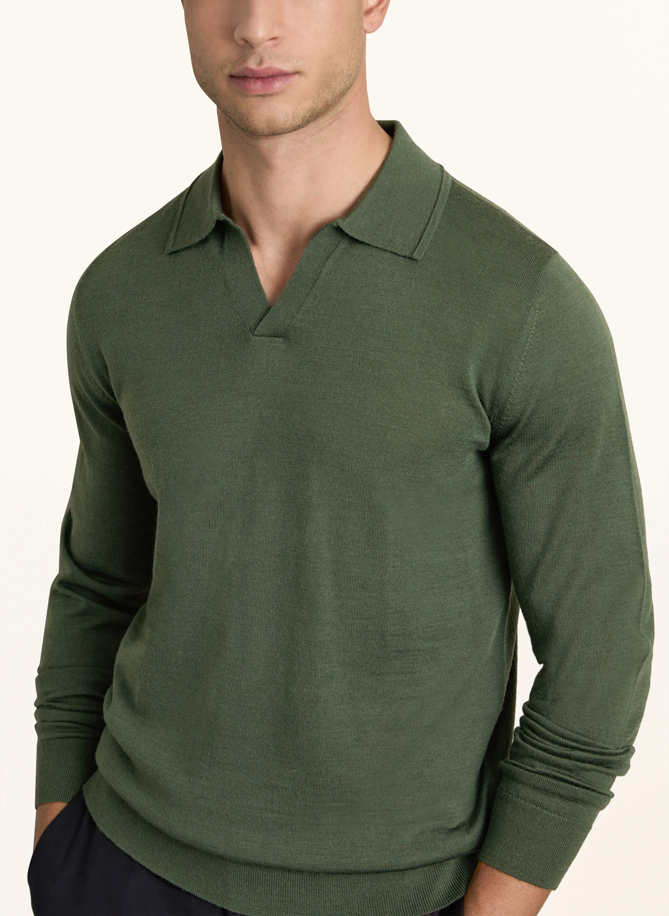 REISS Strick-Poloshirt