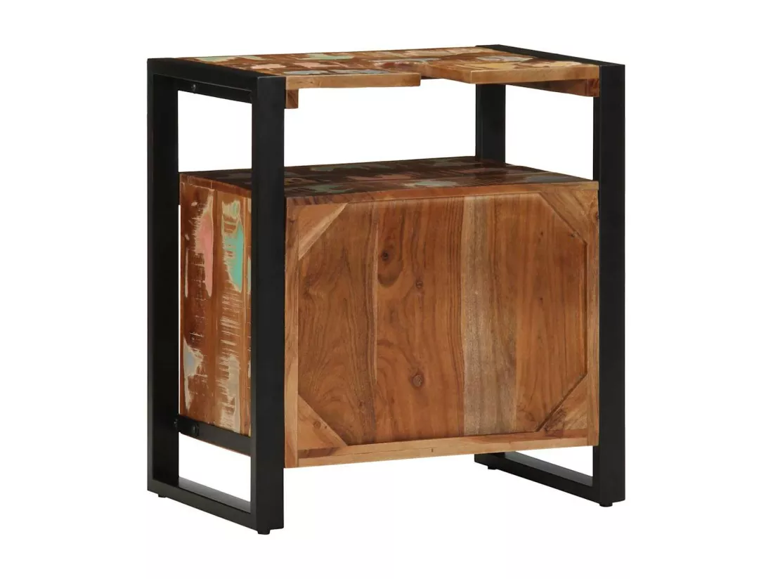 Armoire lavabo de salle de bain 55x35x60 cm