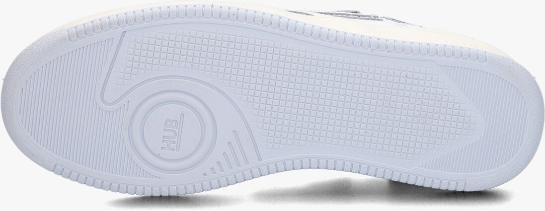 HUB witte hub lage sneakers smash