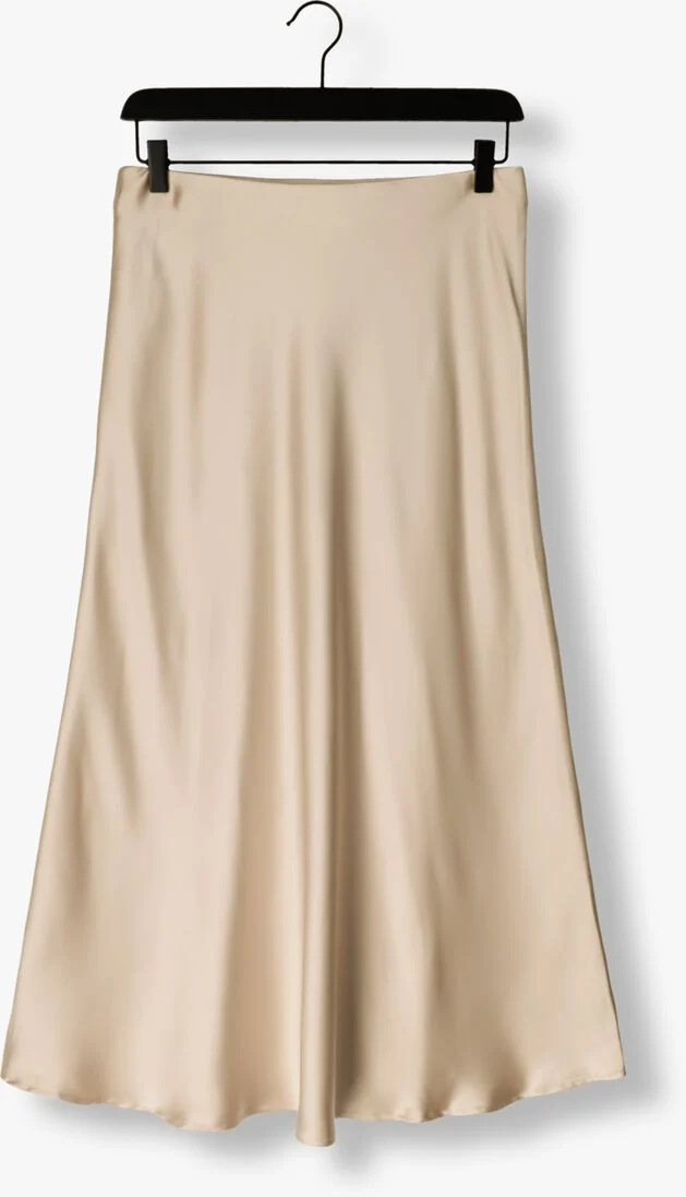 NEO NOIR beige neo noir midirok bovary skirt