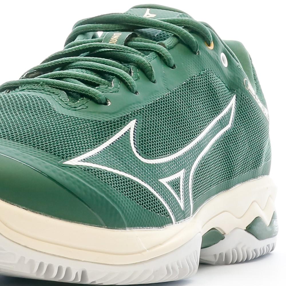 Mizuno Chaussures de Tennis Verte Homme Mizuno Wave Exceed