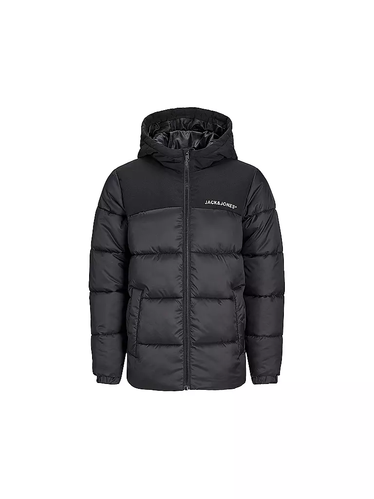 JACK & JONES Jungen Steppjacke JJMOON schwarz