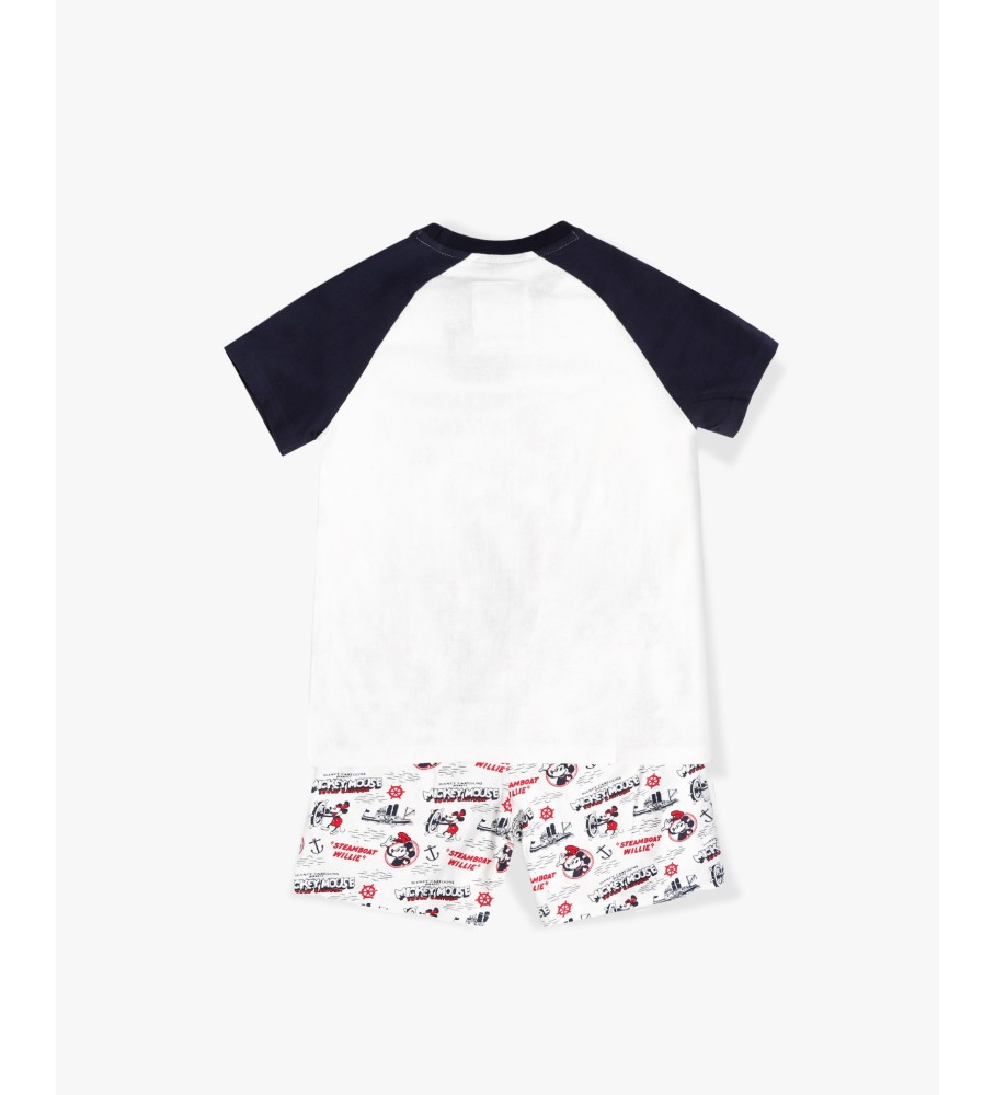 Pijama de manga curta do Steamboat Willie da Disney