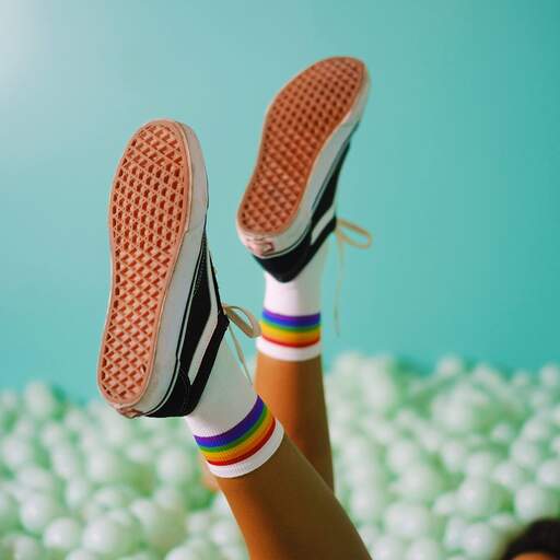 Calcetines American Socks Rainbow Pride Ankle High