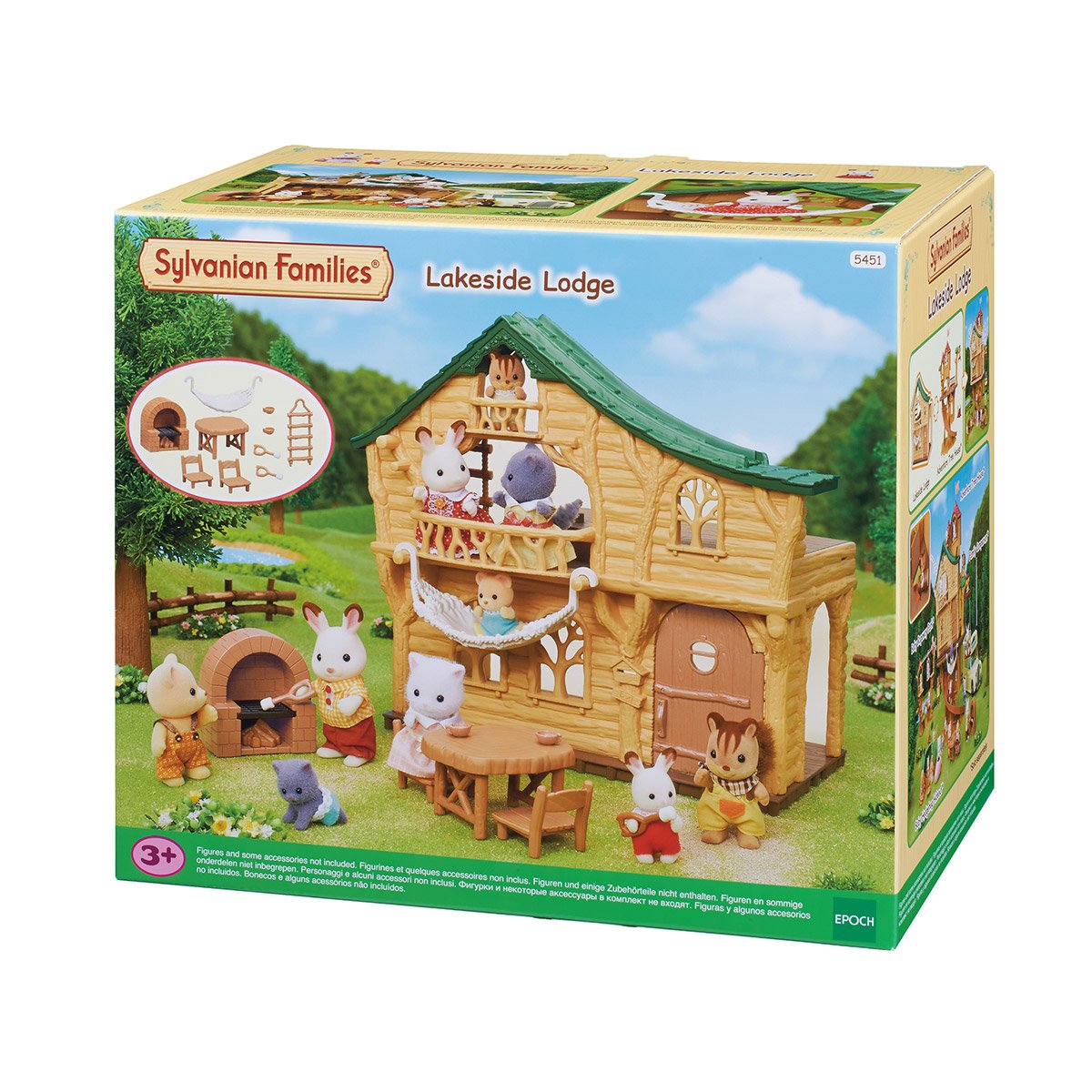 Le chalet du lac Sylvanian Families 5451