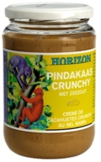 Horizon Pindakaas Crunchy Met Zeezout650GR