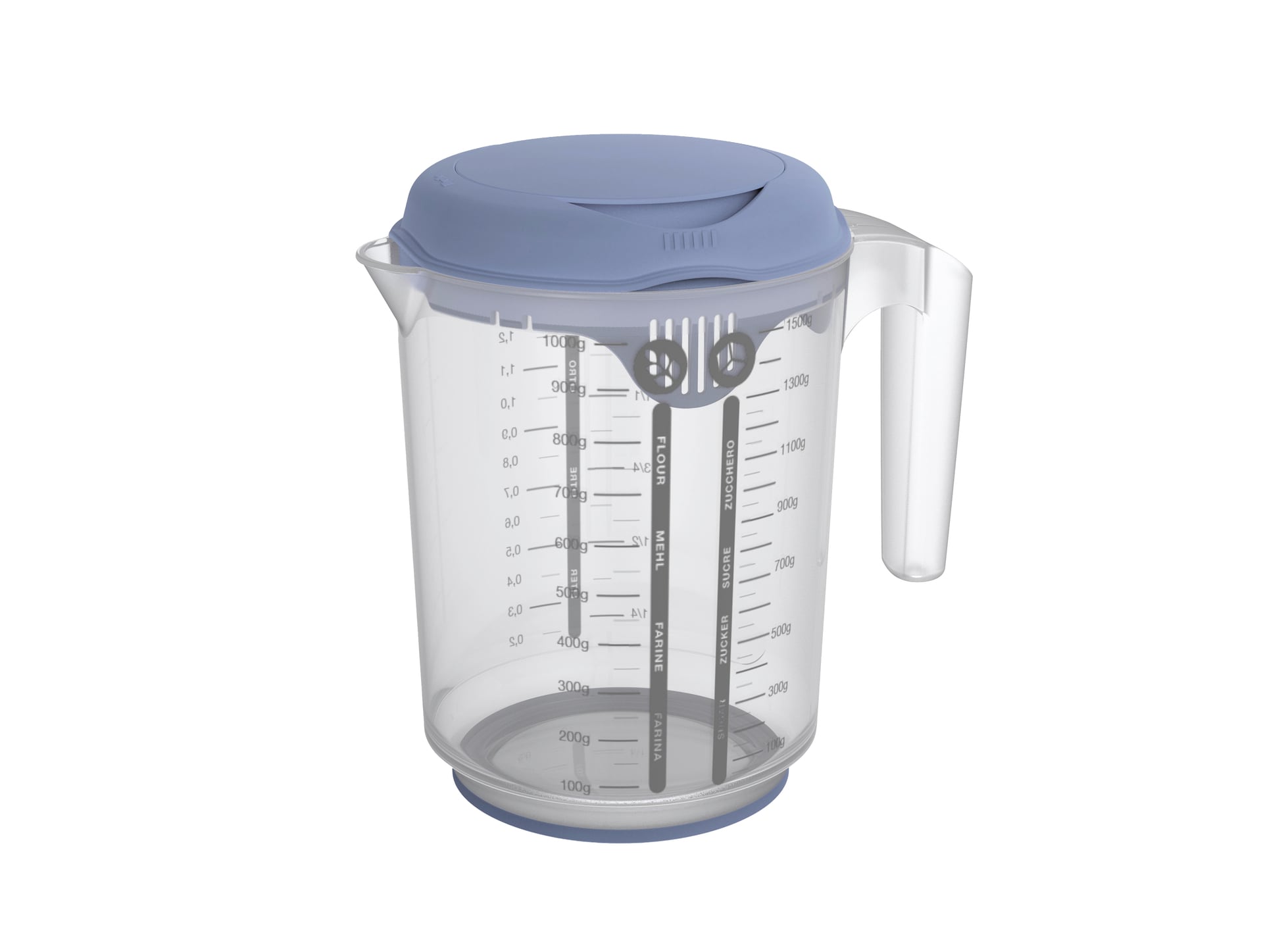 rotho Mixbecher FRESH 1,5 Liter Horizon Blue