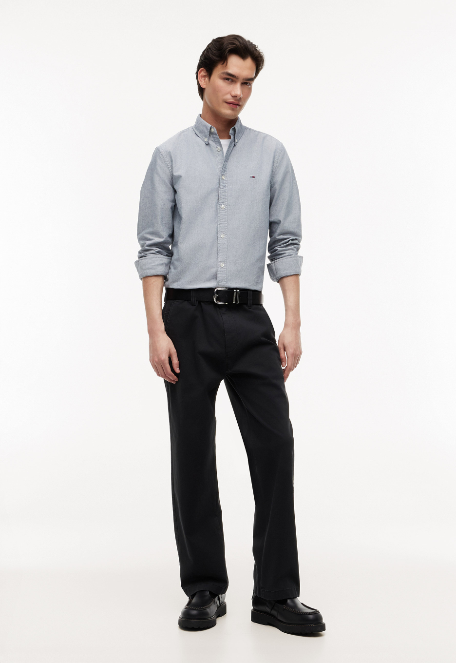 Tommy Jeans Regular Oxford Overhemd