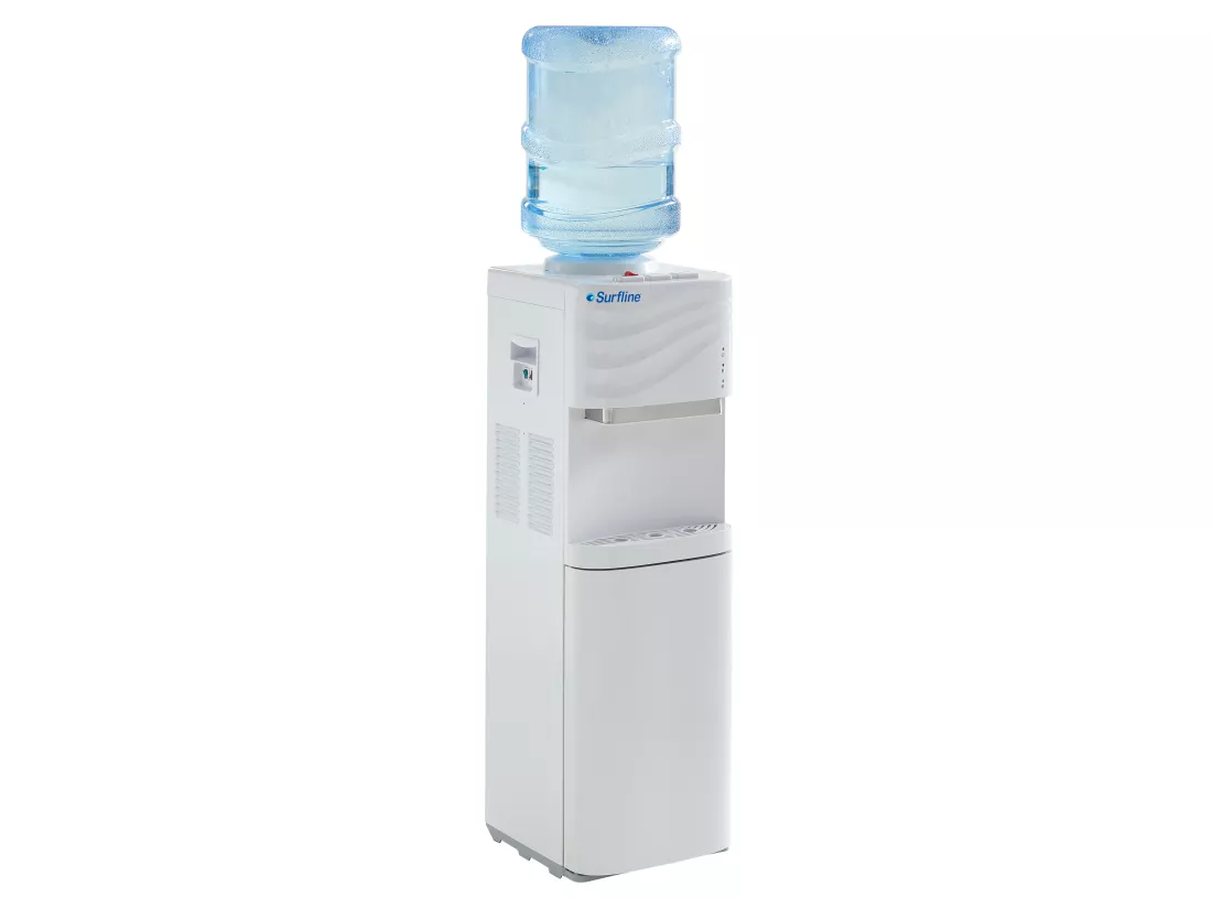 Fontaine à eau bonbonne - eau froide/chaude - 11 /18L - Blanc - FORTEX