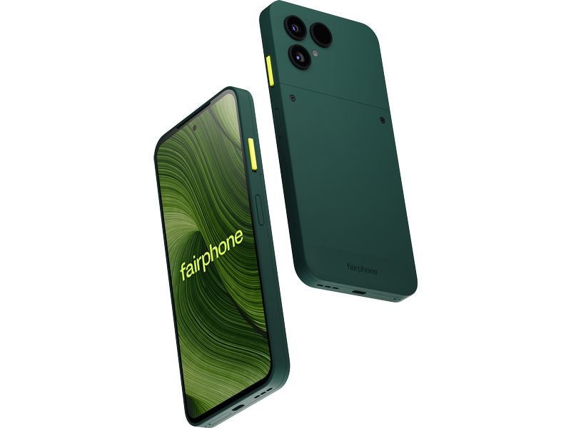 Fairphone Fairphone 6 256 GB Forest green Nachhaltiges Android-Smartphone aus fairer Produktion mit recycelten Materialien