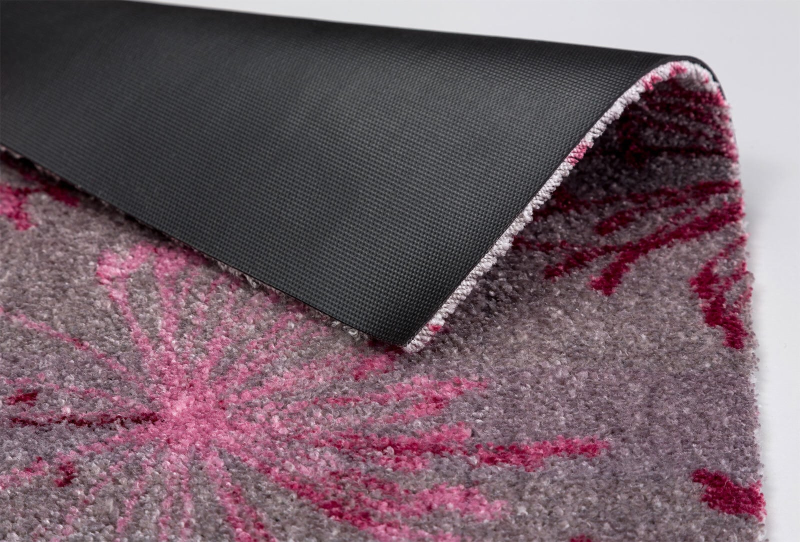 SCHÖNER WOHNEN-Kollektion Fußmatte MANHATTAN 67 x 100 cm grau/rose