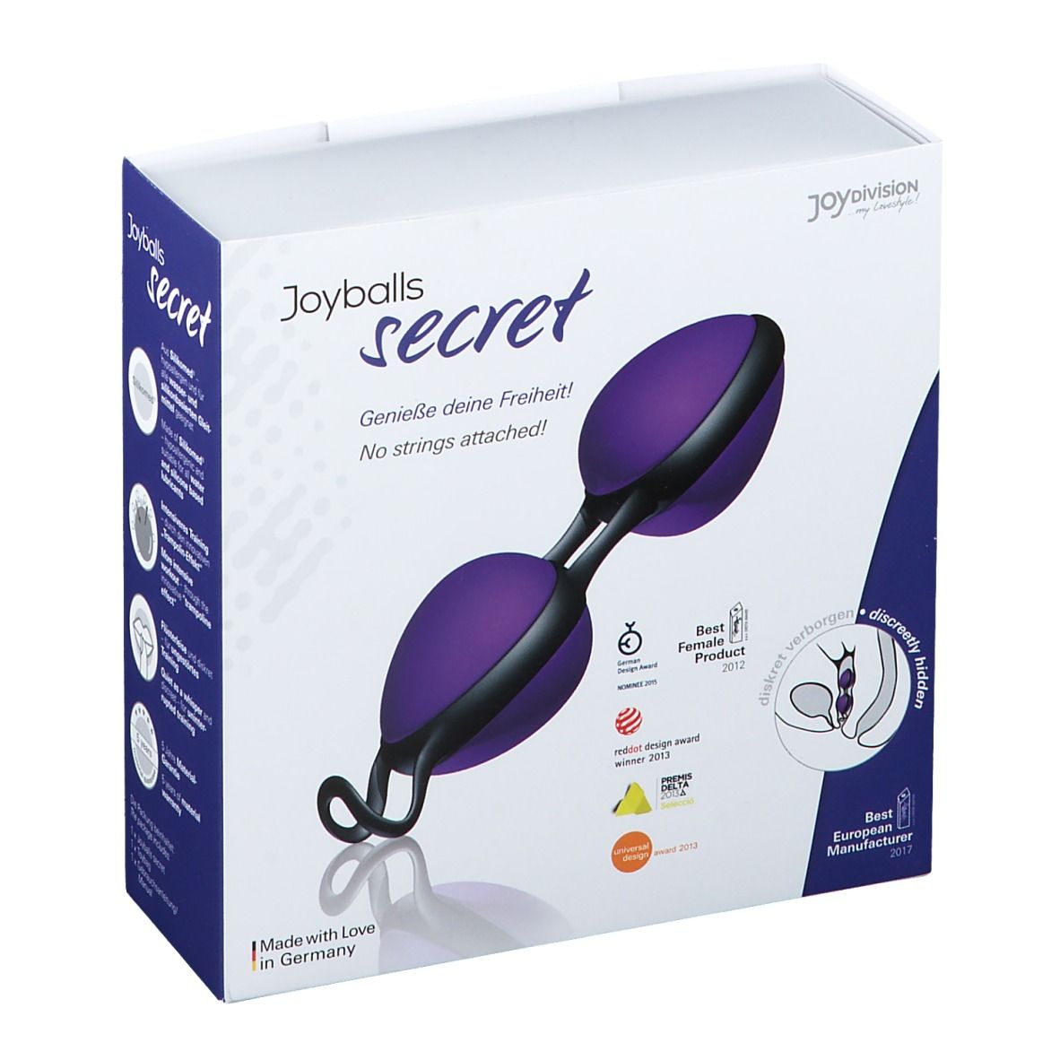 JOYBALLS secret violett-schwarz