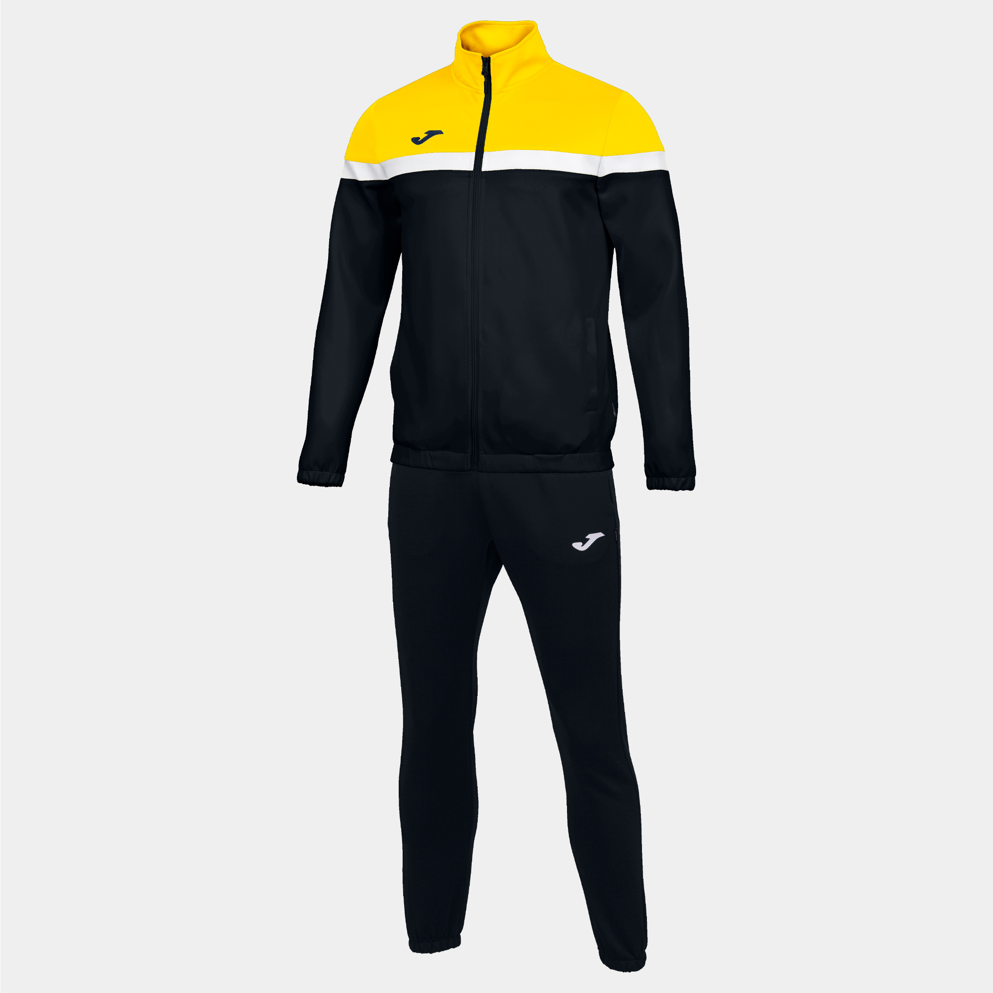 Conjunto de treino Joma Danube preto e amarelo