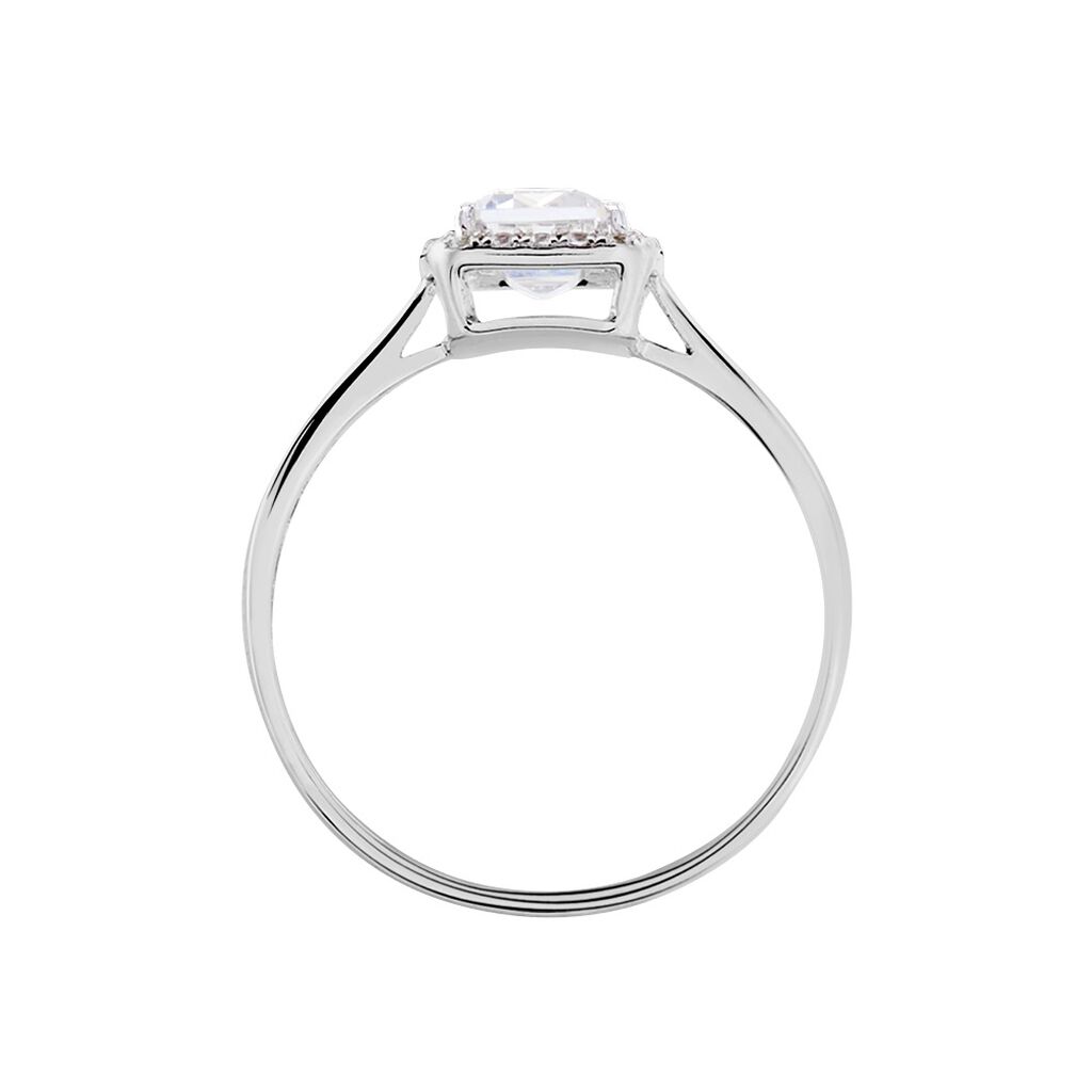 Bague Or Blanc Goulven Oxyde De Zirconium