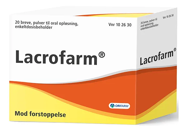 Lacrofarm, pulver til oral opløsning - 20 stk.
