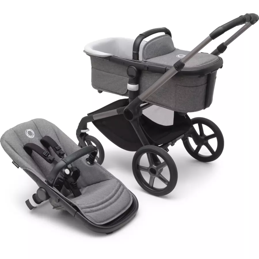bugaboo Kinderwagen Fox 5 Basis GraphiteGrey Melange