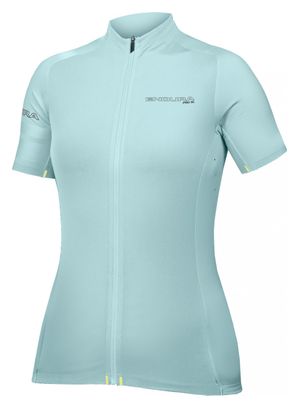 Maillot Manches Courtes Femme Endura Pro SL II Bleu glacier