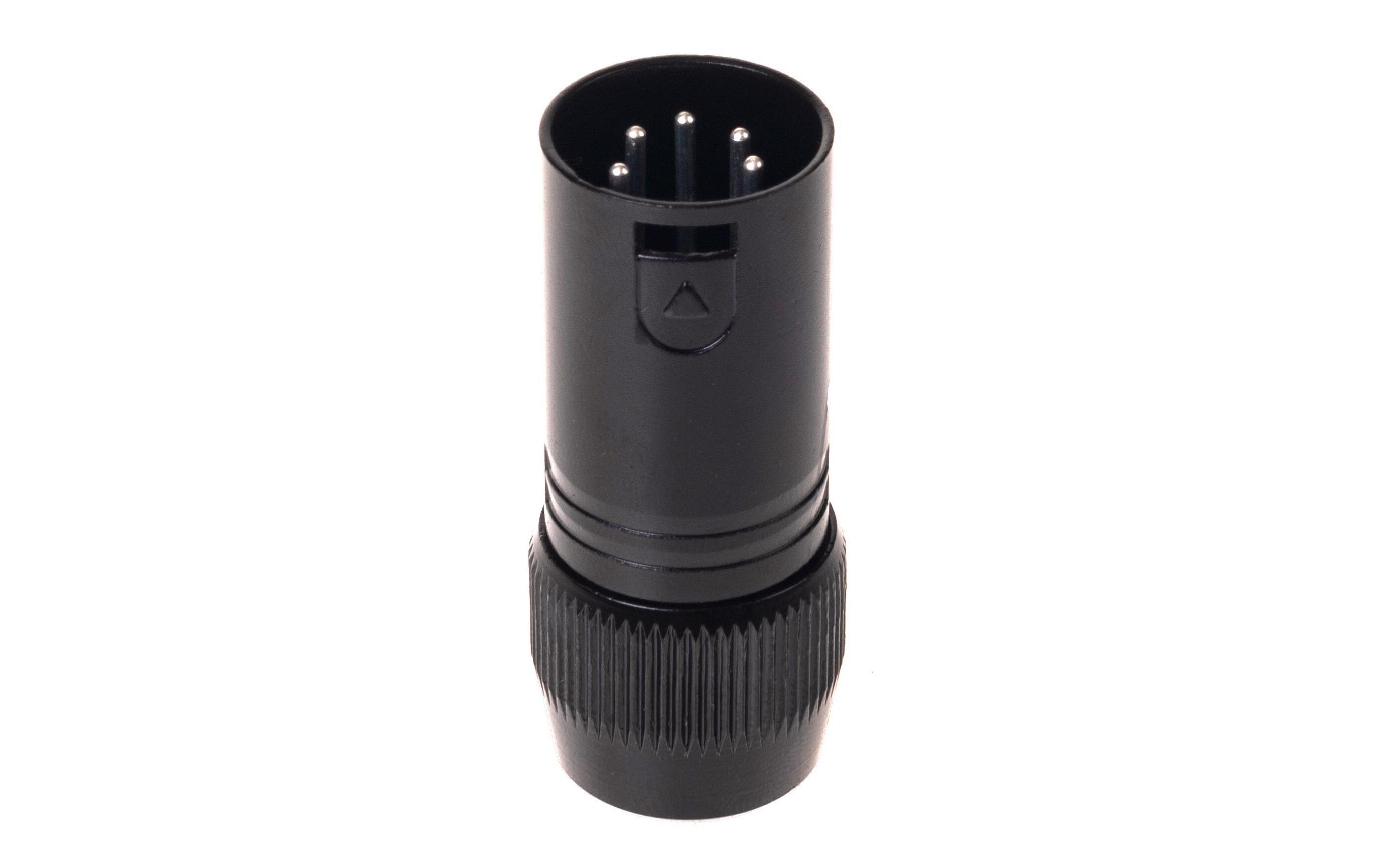 DMX-Terminator BT1005BK-M 5-Pol XLRmHochwertiger und robuster 5-Pol Bemero DMX-Terminator