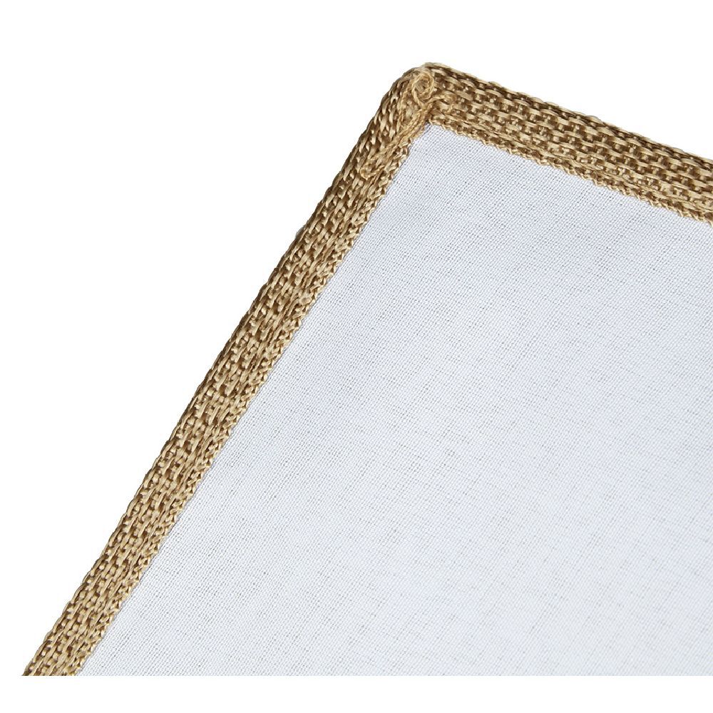 Boîte de rangement déco lattes en bambou L29 x L23 cm